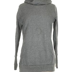 Fabletics Gray Hoodie Sweatshirt